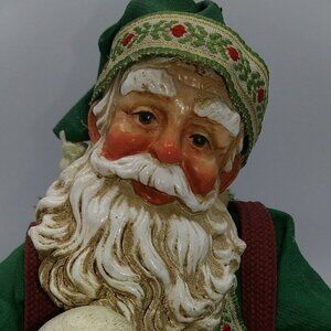 Clothtiques Possible Dreams Santa #15016 Nature's Love Christmas 1999
